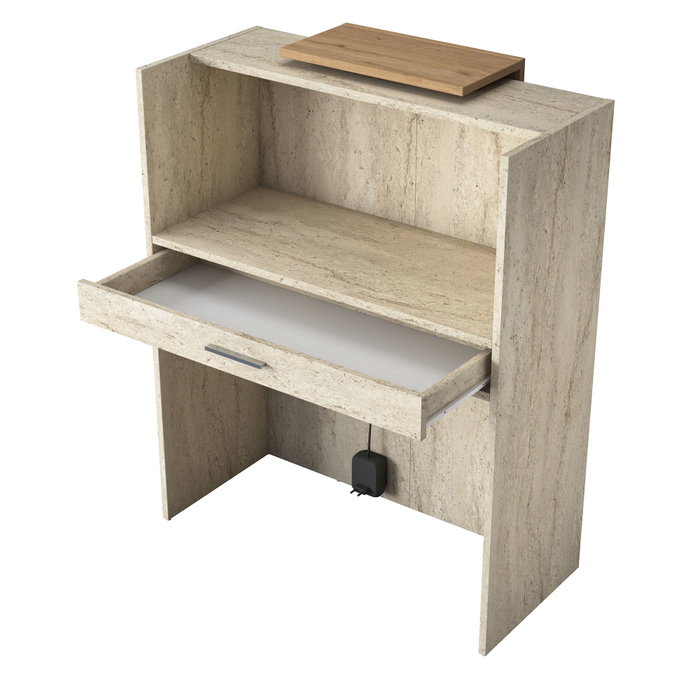 Hanah Home Mesa de Recepción MA104 - 4748 con Iluminación LED